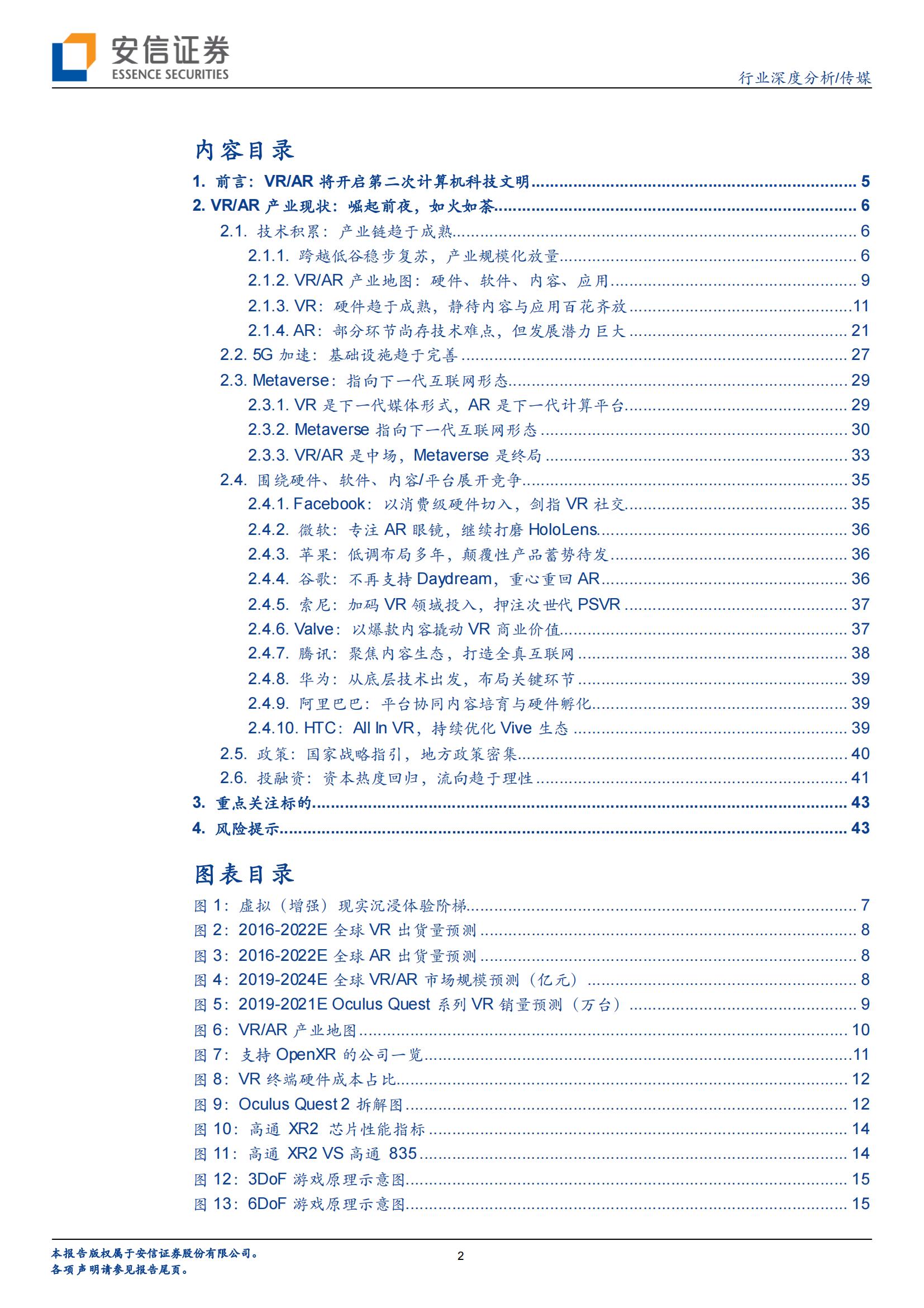 VR/AR 是中场,Metaverse 是终局(图2) VR/AR 是中场,Metaverse 是终局(图2)