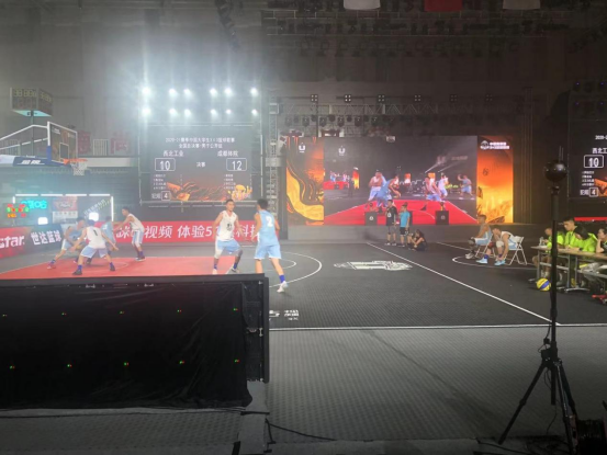 中国大学生3x3篮球联赛总决赛，919 VR多机位导播切换直播新模式惊艳亮相(图3)